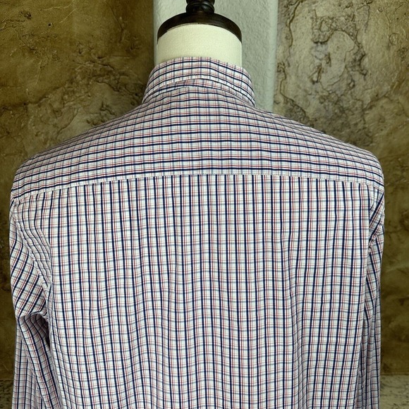 Simply Southern Men's Long Sleeve Plaid Button Down Shirt Size Large Turtle Logo - Picture 6 of 8